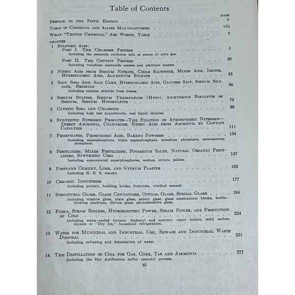 1949 Industrial Chemistry for student & general reader book. Emil Raymond Riegel - Picture 7 of 8